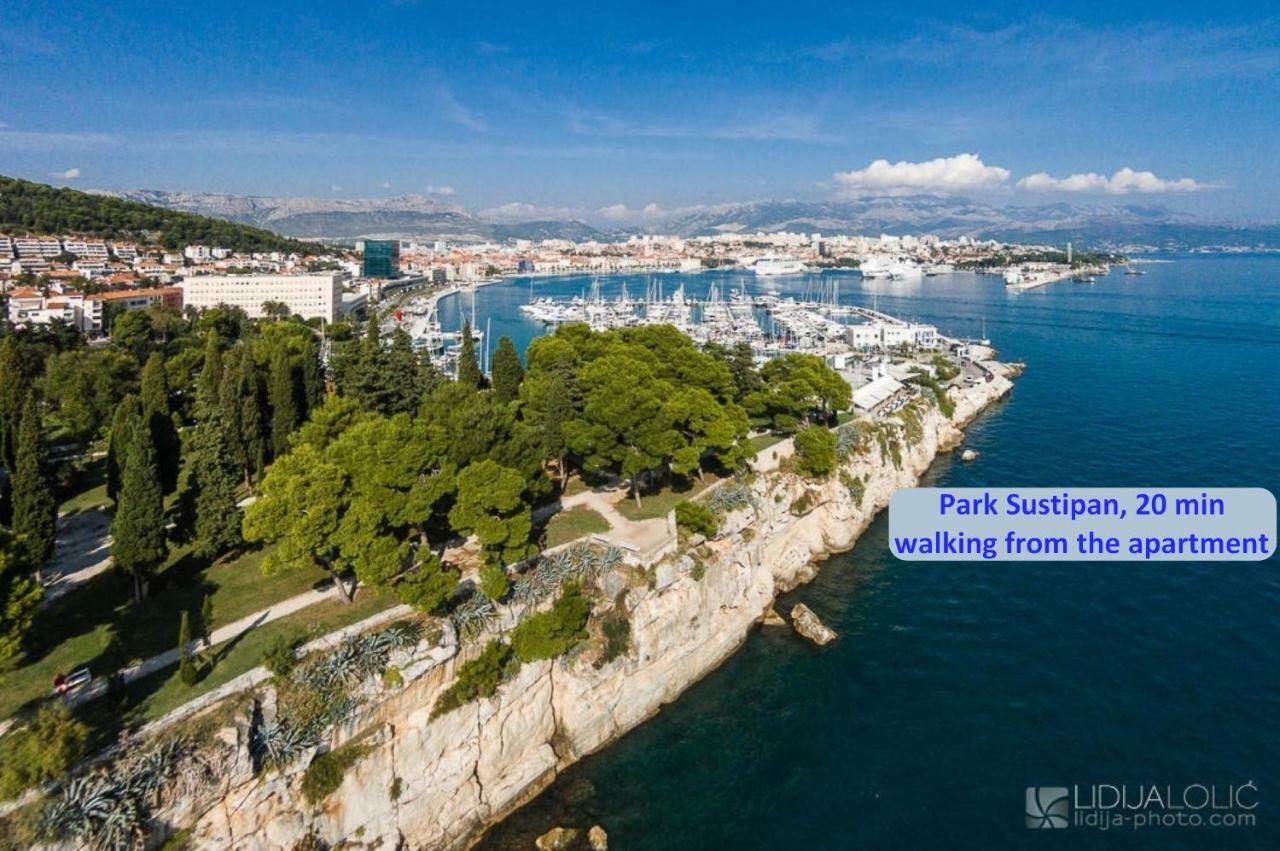 Apartment Dinka With Terrace Σπλιτ Εξωτερικό φωτογραφία